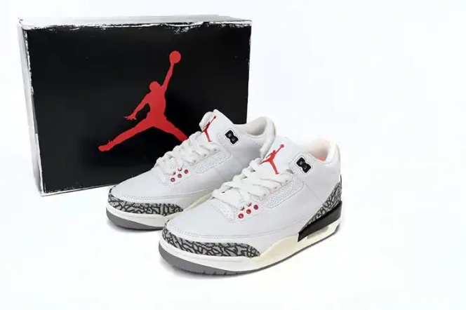 Jordan Reimagined Cement White 3 Retro DN3707-100 0703